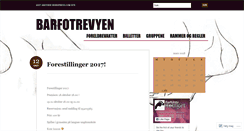 Desktop Screenshot of barfotrevyen.com