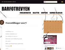 Tablet Screenshot of barfotrevyen.com